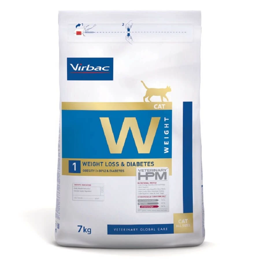 Virbac Veterinary HPM Weight Loss & Diabetes Chat 7 Kg 3 Virbac Veterinary HPM Weight Loss & Diabetes Chat 7 Kg