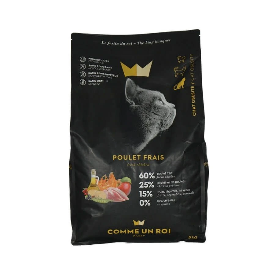 Comme Un Roi Chat Obésité Poulet 5 Kg 2 Comme Un Roi Chat Obésité Poulet 5 Kg