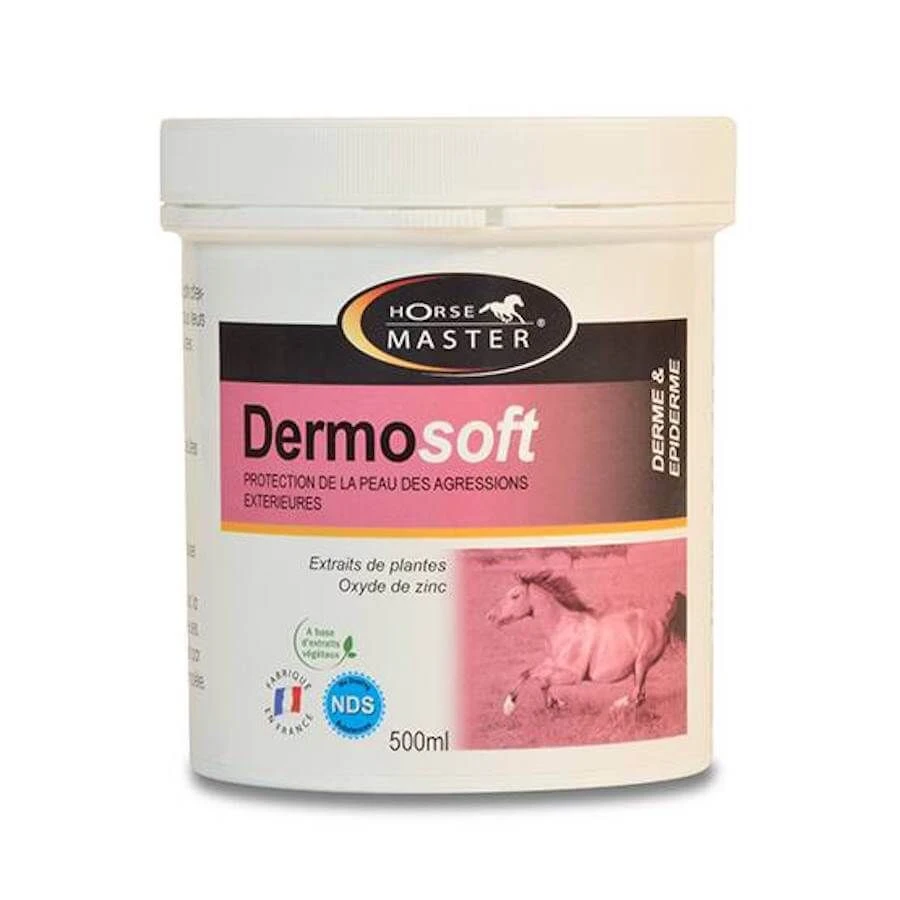 DermoSoft Crème Anti Crevasses Pour Cheval 500 Ml