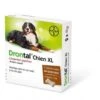 Drontal P XL Vermifuge Chien Gout Viande 2 Cps -Animalerie drontal xl dogteur