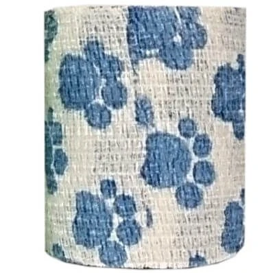 Bandes Cohésives 7.5 Cm Empreinte Blanche 4 Bandes Cohésives 7.5 Cm Empreinte Blanche – Image 2