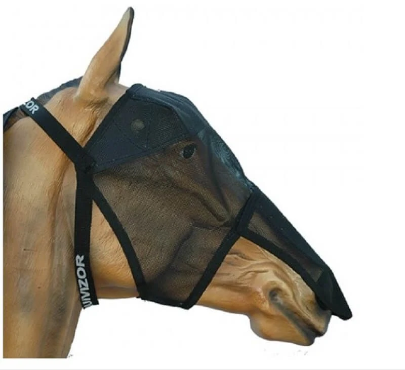 Equivizor Masque Anti-mouche Pour Cheval 67/69 Cm 3 Equivizor Masque Anti-mouche Pour Cheval 67/69 Cm