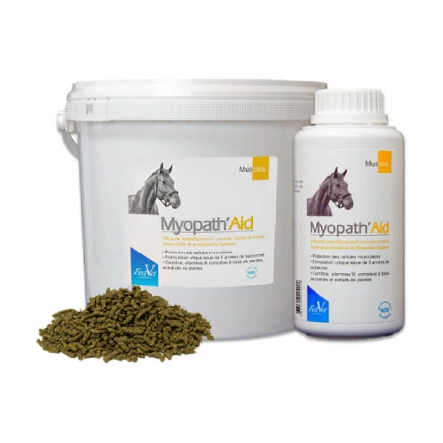 FedVet Myopath'Aid Cheval Granulés 1 Kg 3 FedVet Myopath'Aid Cheval Granulés 1 Kg