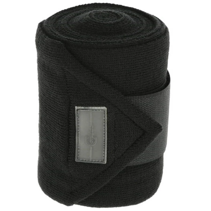 Kerbl Covalliero Bandes De Repos En Tricot Noir X4 3 Kerbl Covalliero Bandes De Repos En Tricot Noir X4