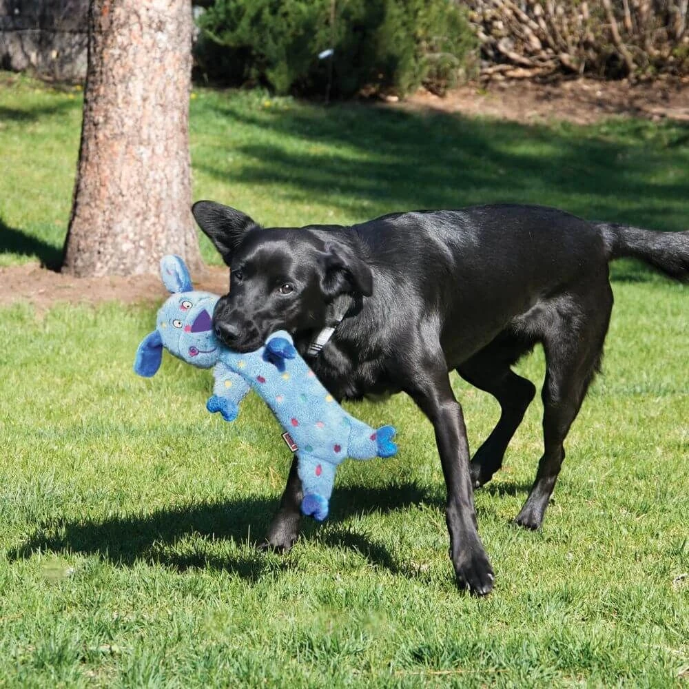 KONG Low Stuff Speckles Pig Peluche Sonore Pour Chien 4 KONG Low Stuff Speckles Pig Peluche Sonore Pour Chien – Image 2