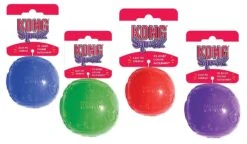 KONG Squeezz Ball Pour Chien L -Animalerie kong squeezz ball la compagnie des animaux 2 2