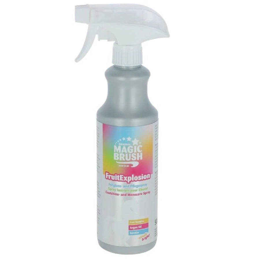 MagicBrush Spray Lustrant Fruit Explosion Cheval 500 Ml 3 MagicBrush Spray Lustrant Fruit Explosion Cheval 500 Ml