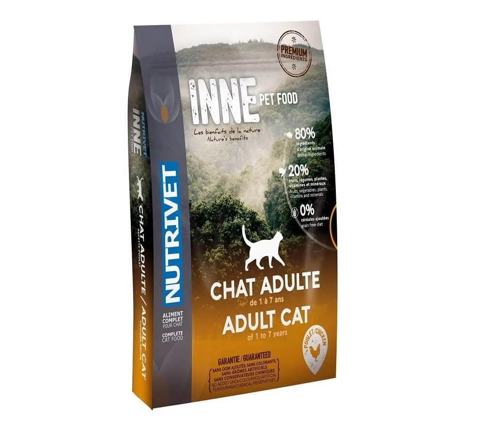 Nutrivet INNE Pet Food Chat Adulte Poulet 1.5 Kg - Destockage 2 Nutrivet INNE Pet Food Chat Adulte Poulet 1.5 Kg - Destockage
