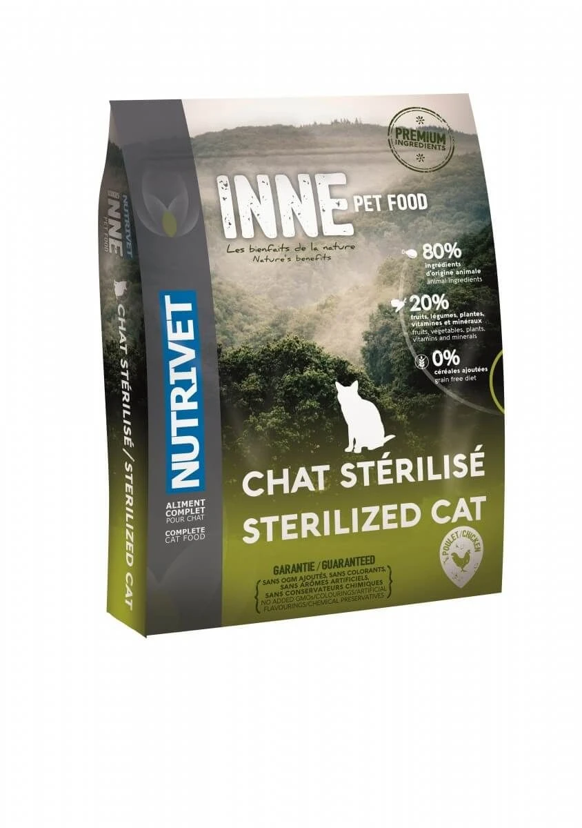Nutrivet INNE Pet Food Chat Stérilisé 6 Kg 3 Nutrivet INNE Pet Food Chat Stérilisé 6 Kg