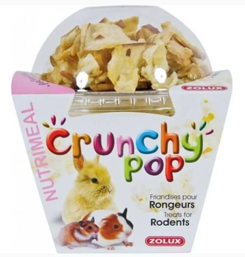 Zolux Crunchy Pop Pomme Rongeurs 33 G 3 Zolux Crunchy Pop Pomme Rongeurs 33 G