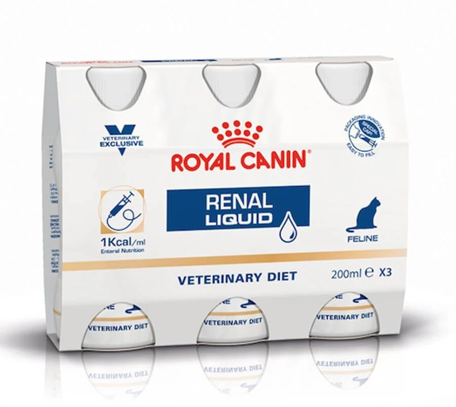 Royal Canin Vet Diet Chat Renal Liquid 3 X 200 Ml 3 Royal Canin Vet Diet Chat Renal Liquid 3 X 200 Ml