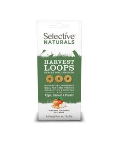 Supreme Selective Naturals Harvest Loops Hamsters 80 G X4