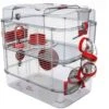 Zolux Cage RODY.3 Duo Rouge 1 Zolux Cage RODY.3 Duo Rouge -Animalerie zolux cage rody.3 duo rouge 1