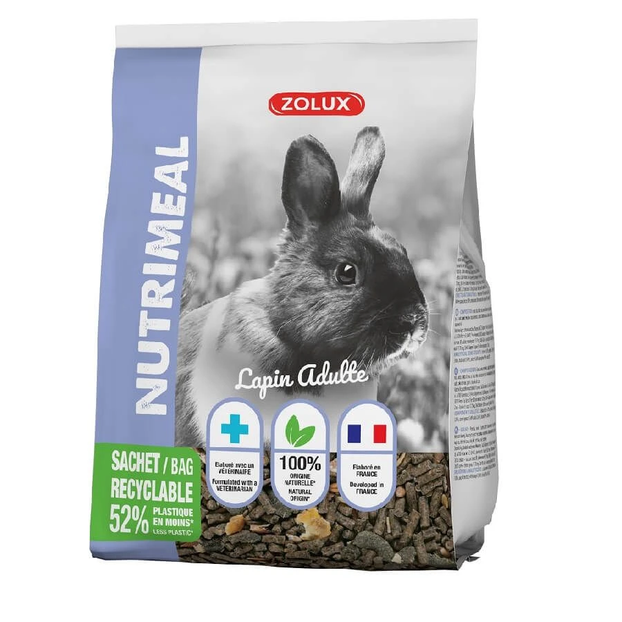 Zolux Nutrimeal Graines Lapin 800 G 3 Zolux Nutrimeal Graines Lapin 800 G